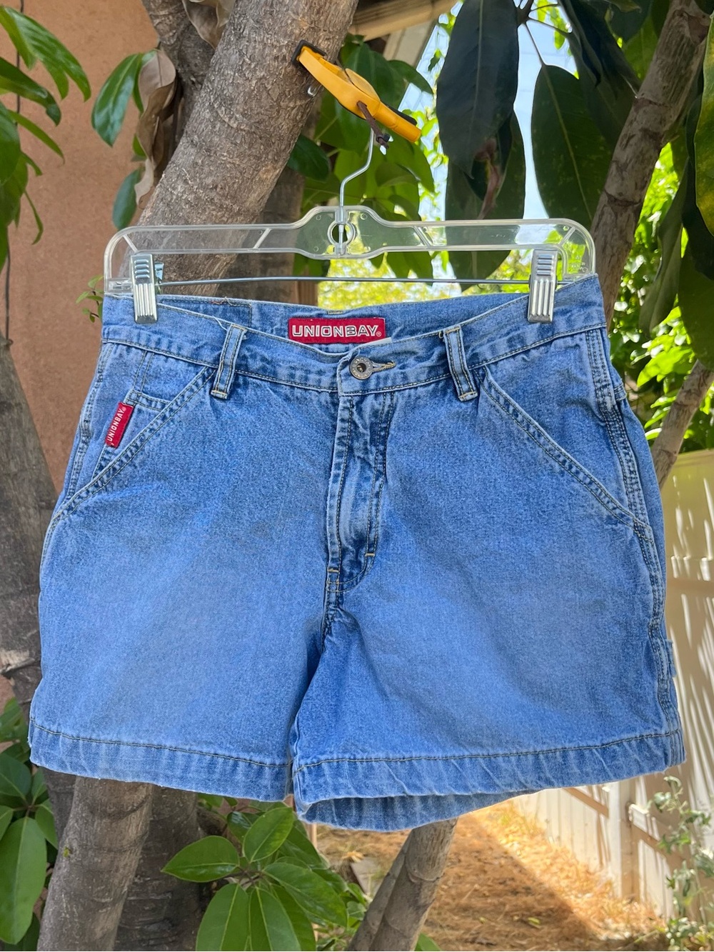 Vintage 90s Unionbay Carpenter Denim Shorts.